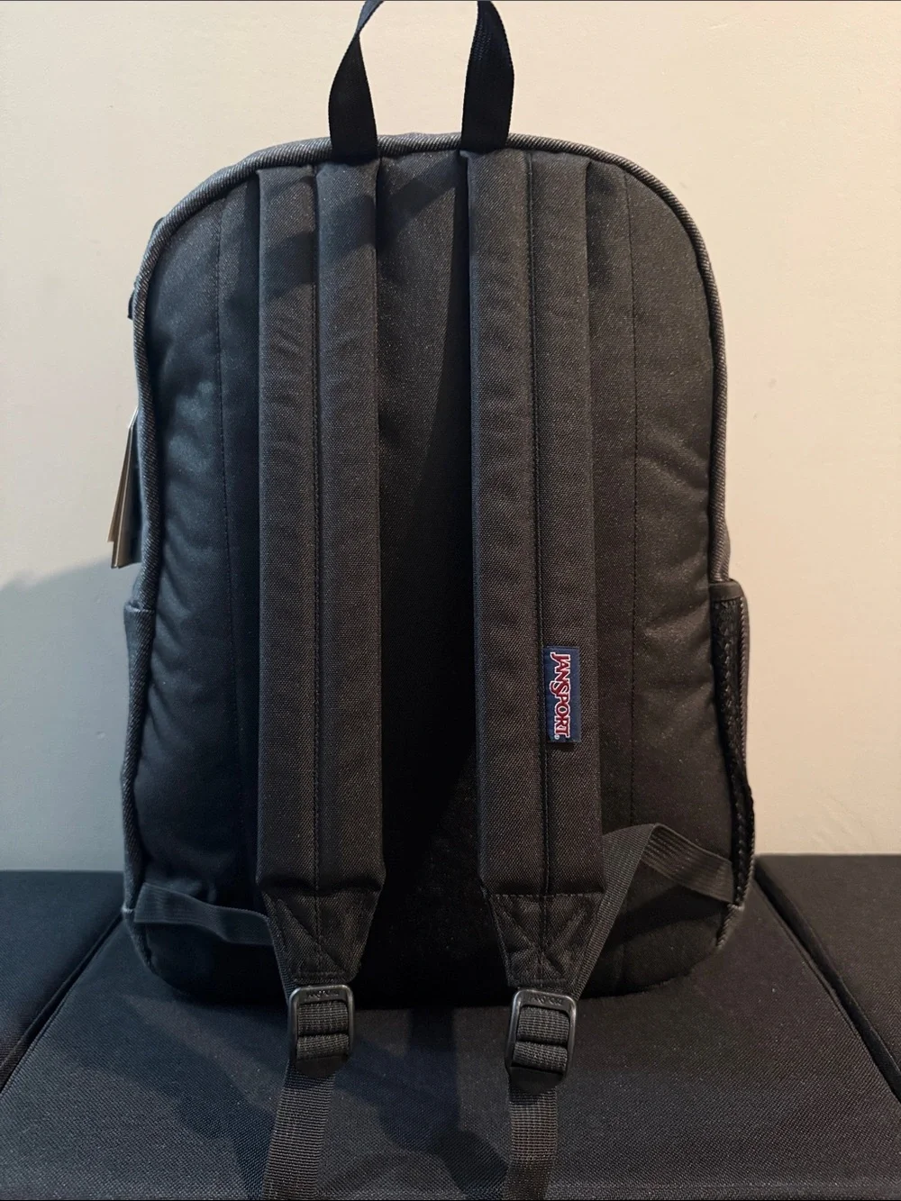 Jansport Black Denim Backpack